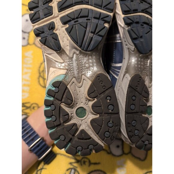 Brooks Adrenaline GTS 13 Women's Running Shoes Blue Silver Size 8 Wide (D) READ - Picture 11 of 12